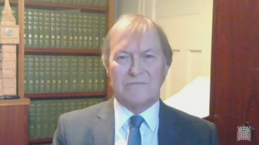 Sir David calls urges the Department for Health to ensure the second doses of the vaccine are administered on time